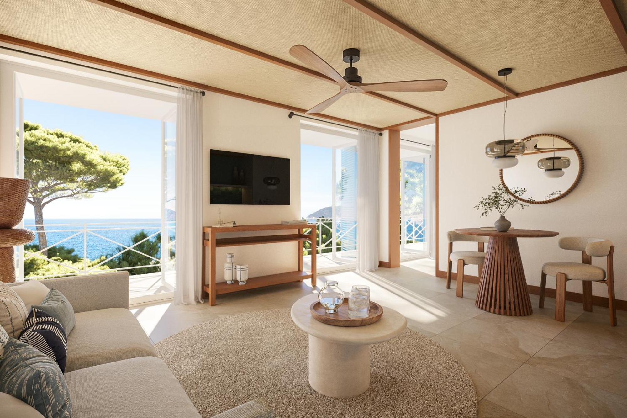 Deluxe Villa mit Meerblick