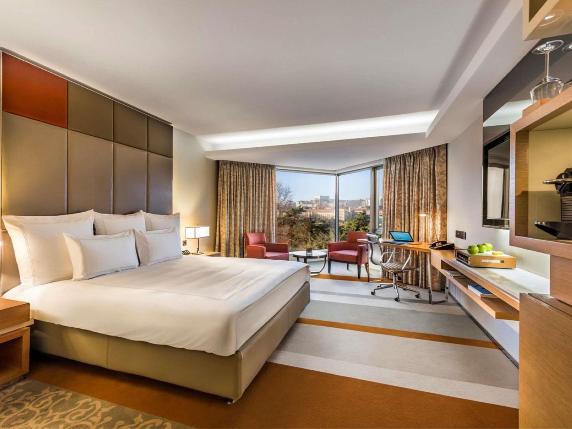 Habitación Swiss Advantage con cama extragrande y vistas al Bósforo