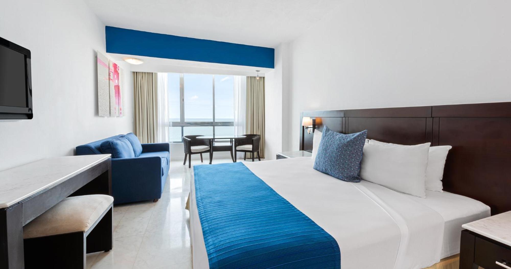 Habitación Doble Estándar con vistas al océano - 1 cama grande