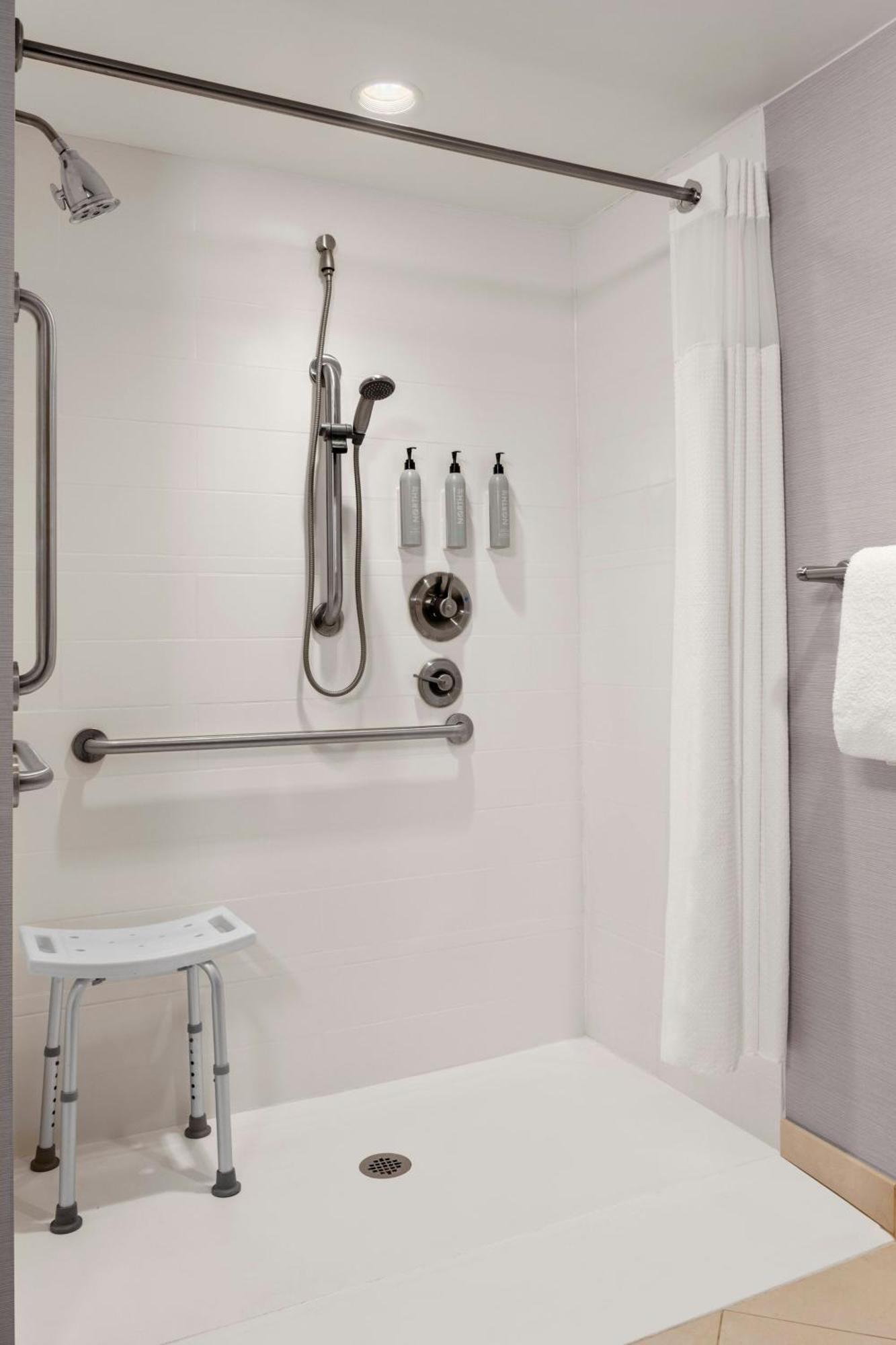 King Room with Roll-In Shower and Sofa Bed - Mobility Access/Hearing Accessible