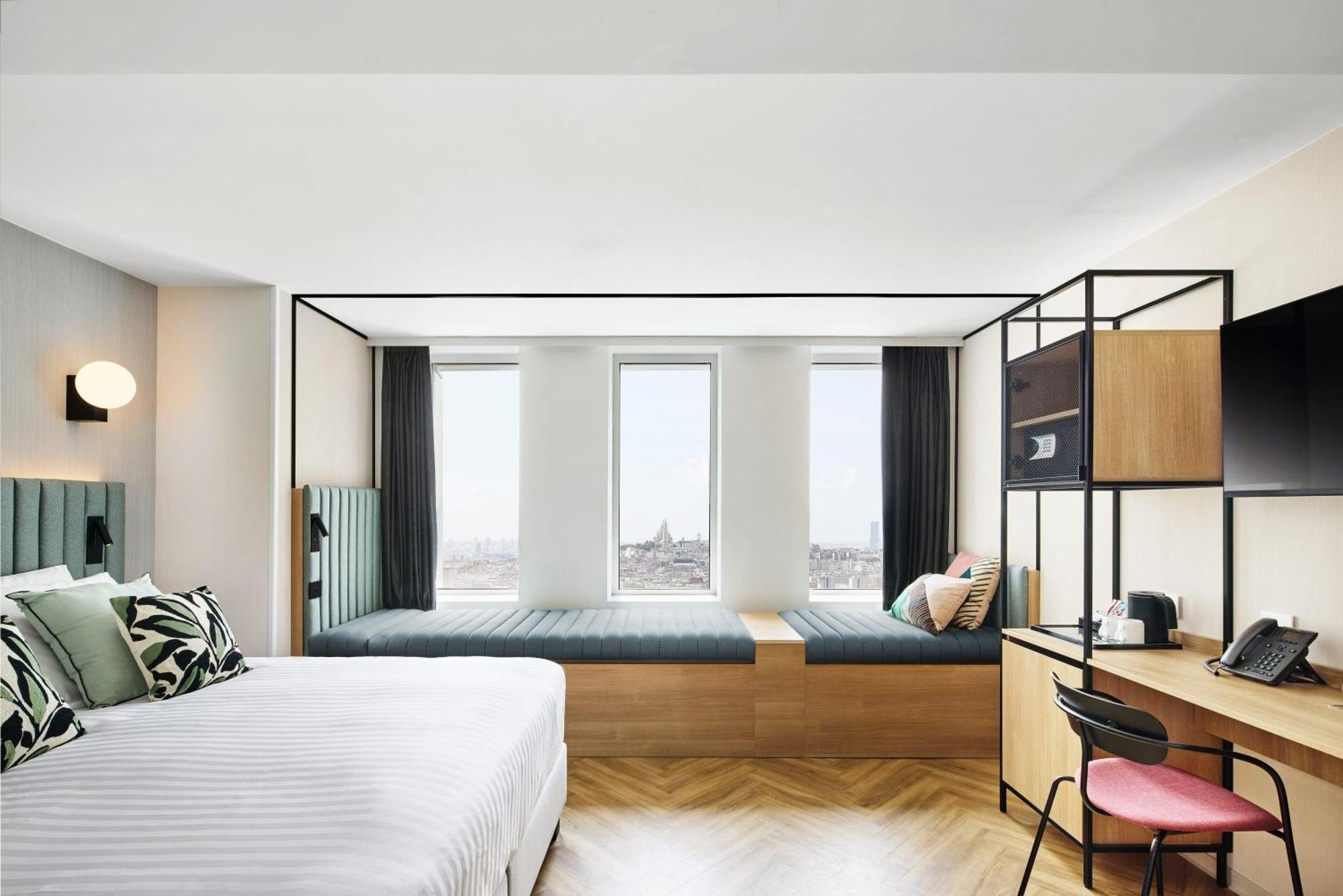 Chambre lits jumeaux Deluxe, étage élevé