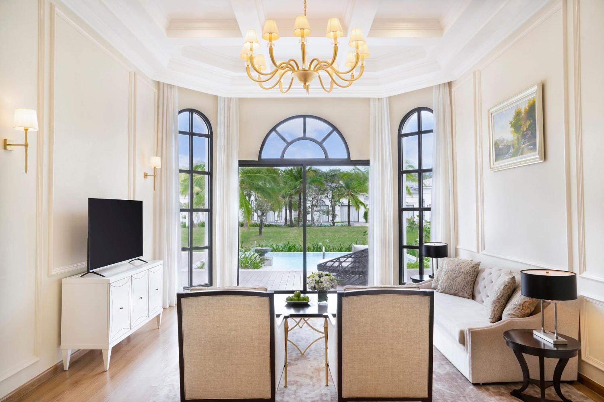 Three-Bedroom Villa with Garden View and Private Pool