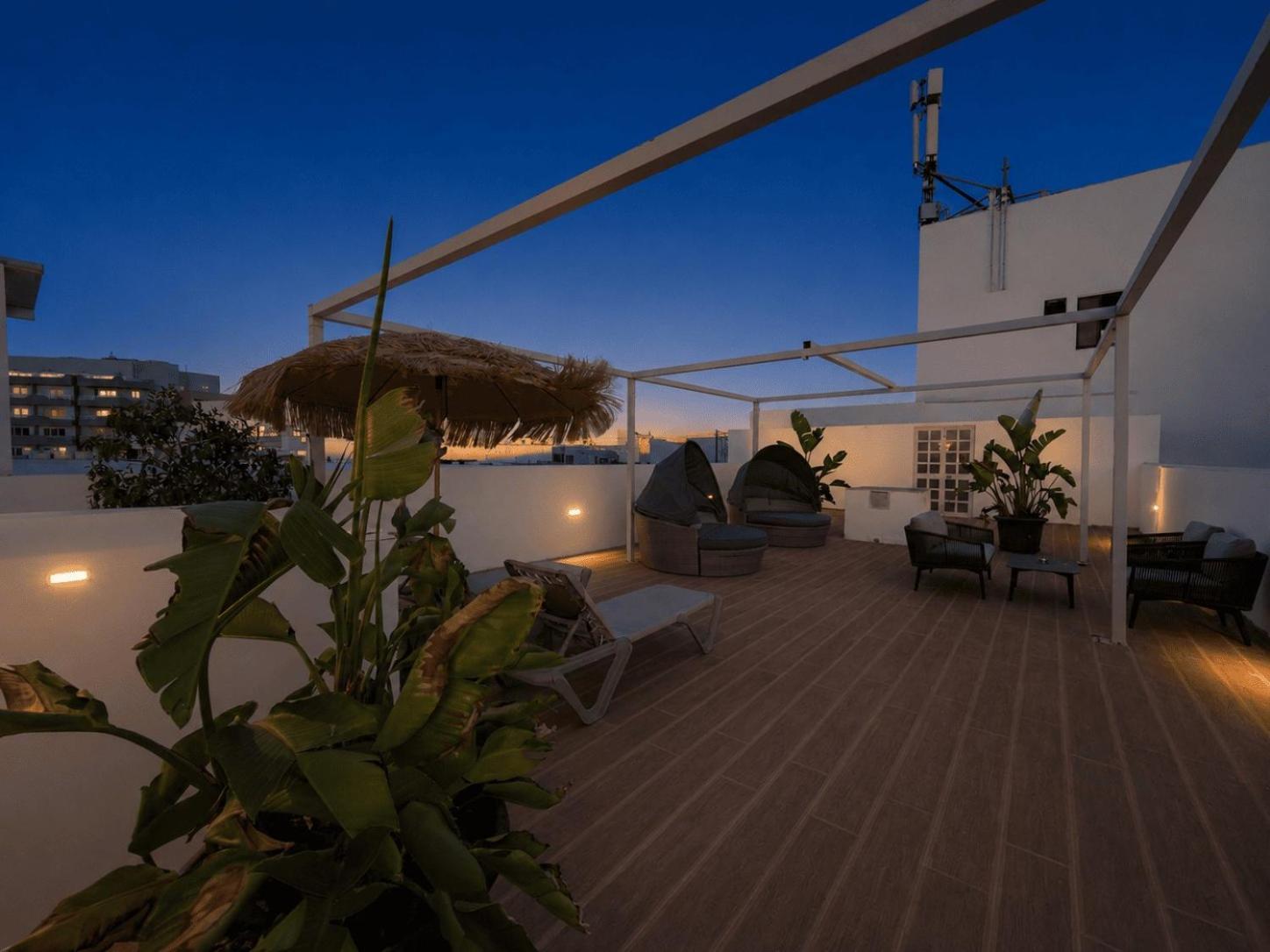 Two-Bedroom Apartment Terrace