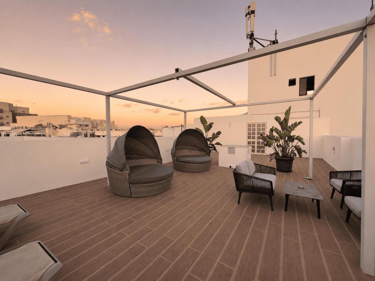 Two-Bedroom Apartment Terrace