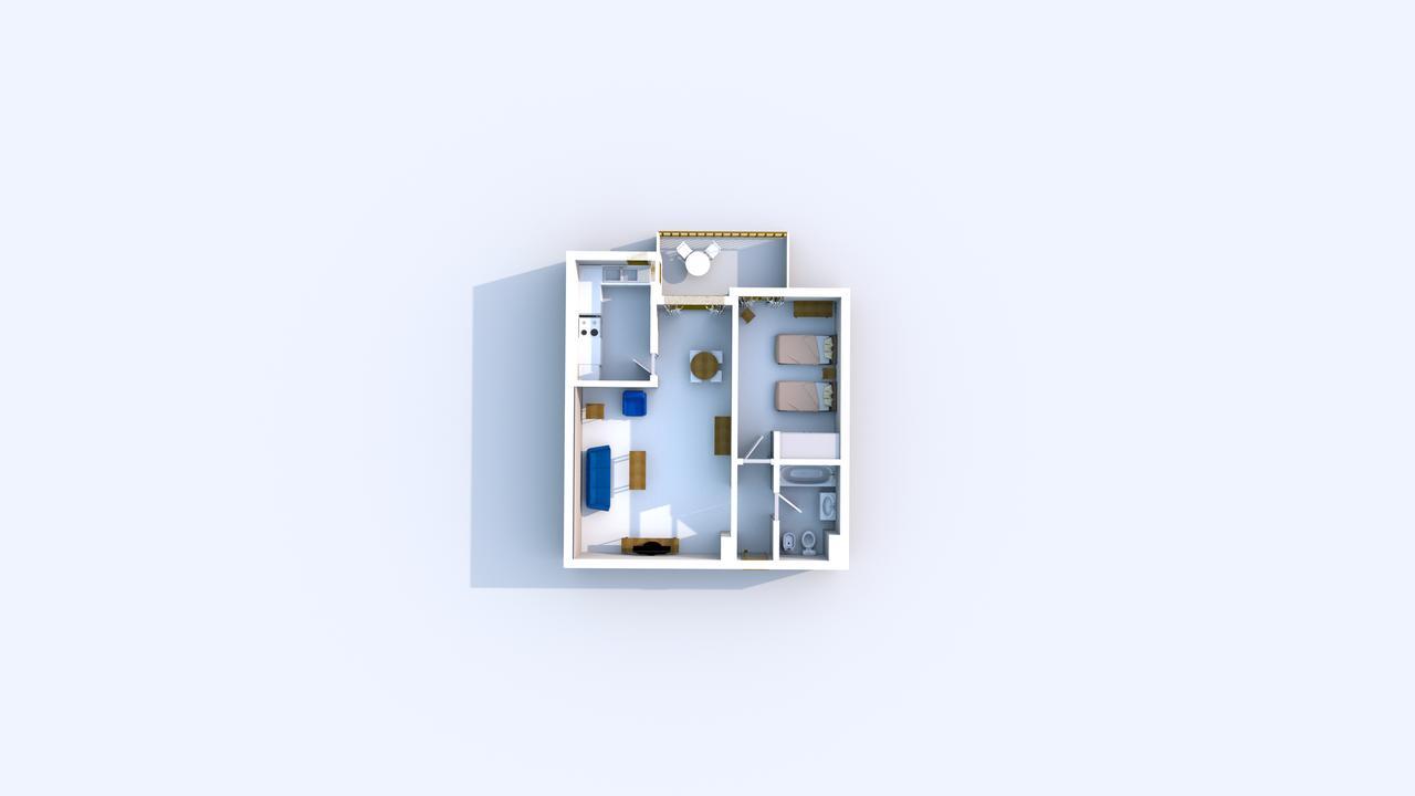 Apartamento com 1 Quarto (3 Adultos + 1 Criança até aos 12 anos)