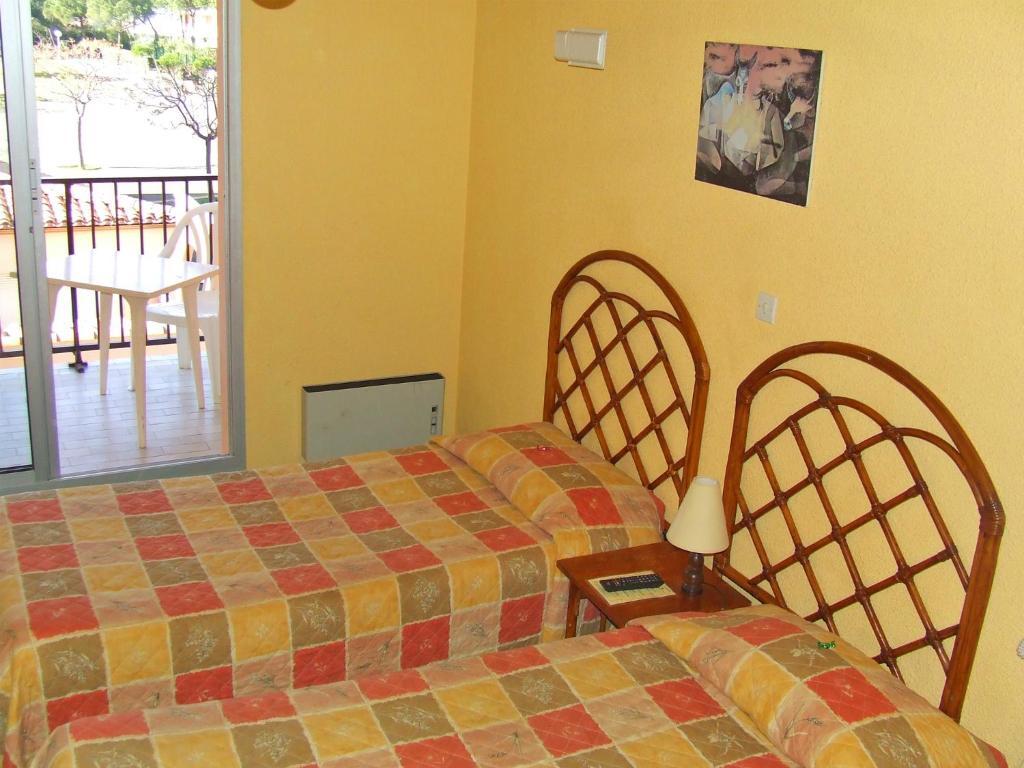 Chambre double standard côté Aqualand avec terrasse sans climatisation