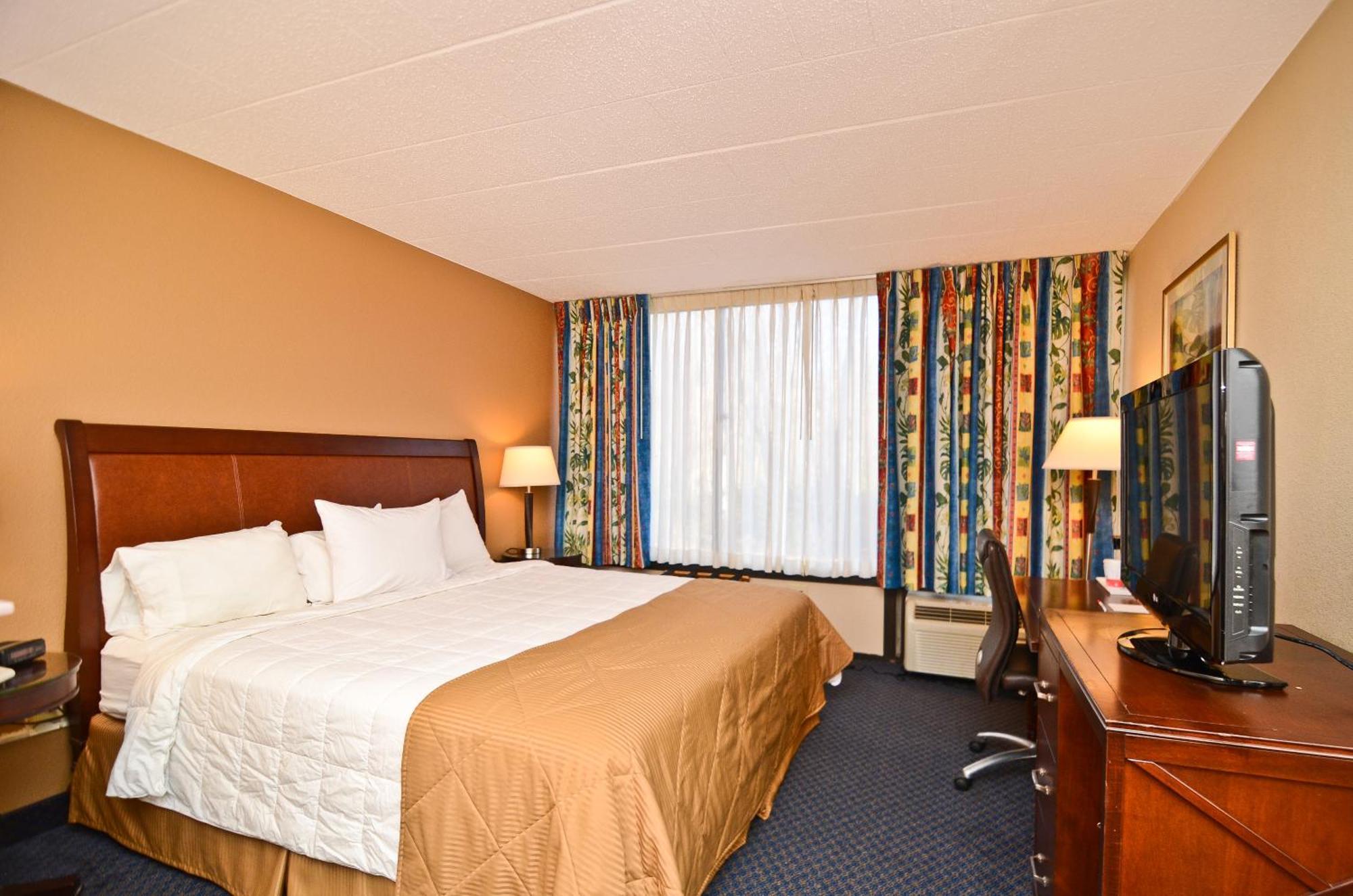 King Room with Roll-In Shower - Disability Access