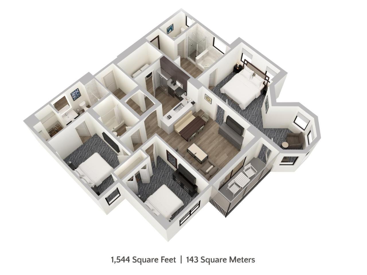 Three-Bedroom Three Bath Condo Water Park Access,930549235:JPEG