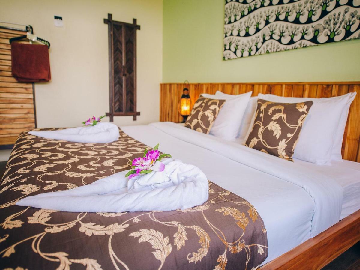 Small Double Room with Partial Pool View