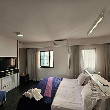 Flat Hotel av Macuco 579 e a duas quadra metro-3