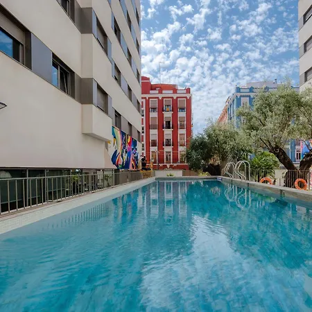 Livensa Living Studios Valencia Marina Real Hotel-Apartamento-2