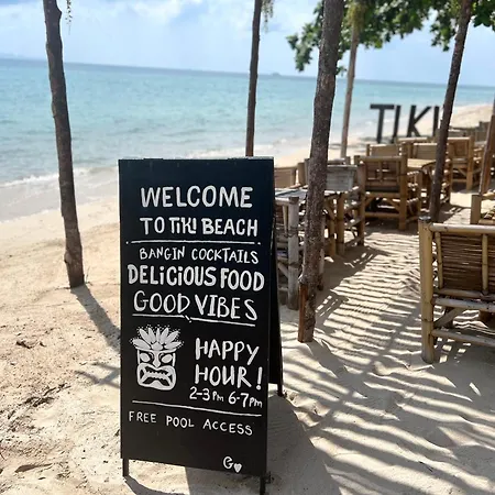 Tiki Beach Koh Phangan Beach Restaurant Bar And Coworking (Adults Only)-2