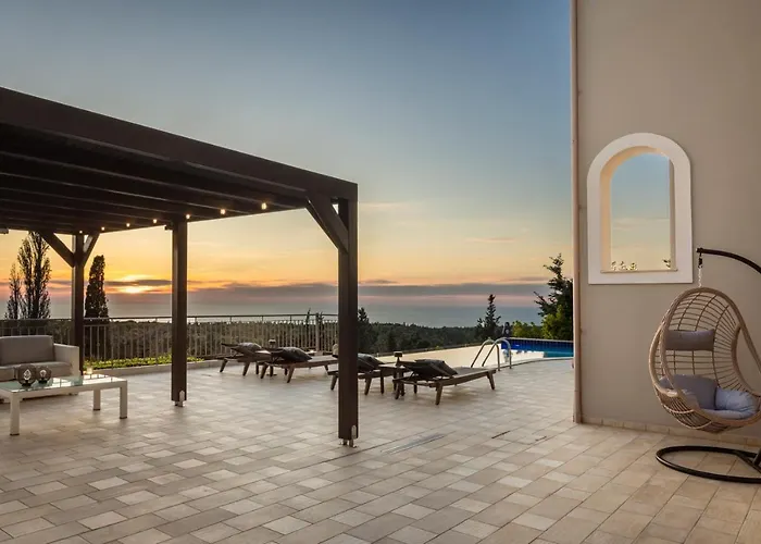 Luxury Villa Karmaniolos Fiskardo Kefalonia