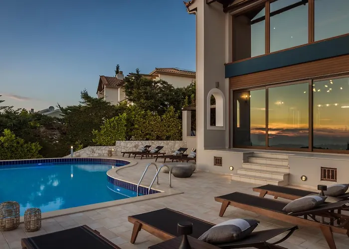 Luxury Villa Karmaniolos Fiskardo Kefalonia