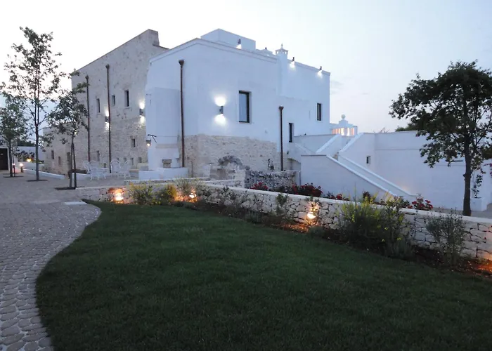 Ville con la piscina privata a Monopoli