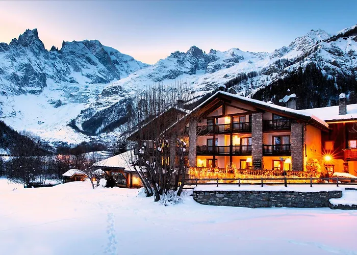 Hotel con piscina a Courmayeur