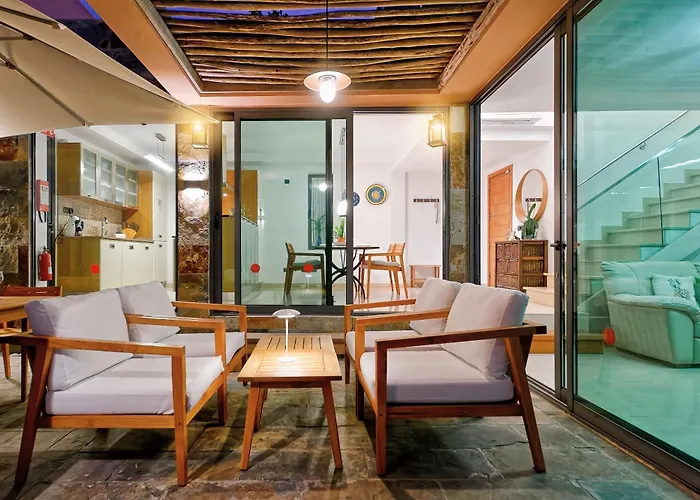Ville con la piscina privata a Maspalomas (Gran Canaria)