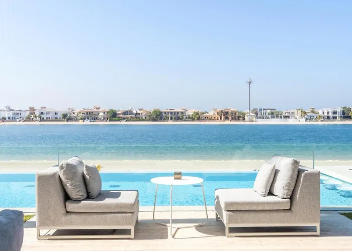 Ultra-Luxury 6Br Palm Villa - Private Pool & Beach