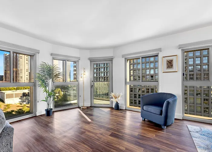 Modern Luxury 2 Bed With Panoramic City Views In Downtown La