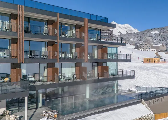 Hotel Purvita - Ski In Ski Out - Infinity Pool Maranza