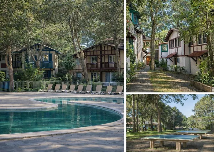 Maison villa Lilou, Pierre et vacances, avec piscine, vue sur le golf, plage à 10 min à pied