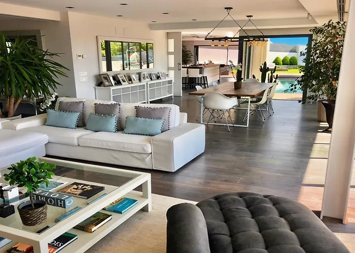 Villa Sunset Barcelona Diseno Vista Impresionante Alta Capacidad Para Disfrutar En Familia Y Amigos