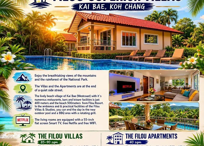 Villa's met privézwembad in Koh Chang