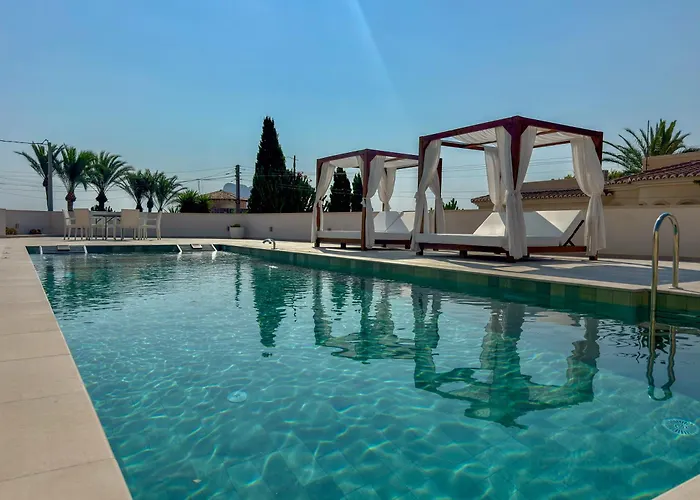 Villas con piscina privada en Calpe