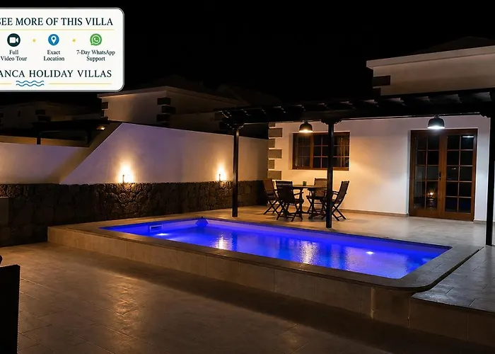 Stunning Arabella - Heated Pool - Bbq - Amazing Terrace - Playa Blanca