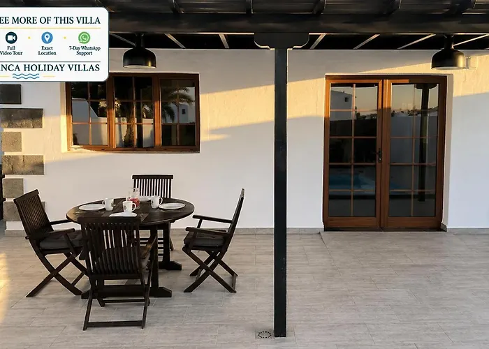 Stunning Arabella - Heated Pool - Bbq - Amazing Terrace - Playa Blanca