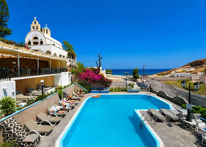 Hotel con piscina a Fira (Santorini)